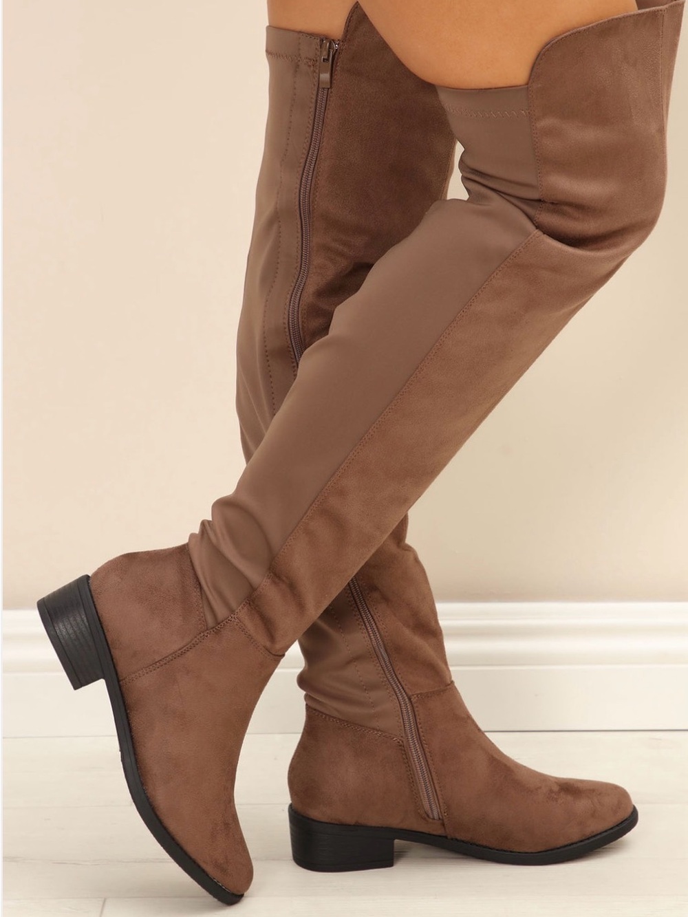 Over-the-Knee Stretch Riding Boots - Picture 5 of 5